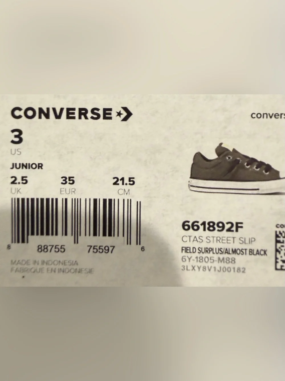 Converse Low Top Canvas Sneakers - Olive